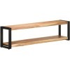 Meuble TV Meuble TV avec Rangement Meuble TV en Bois Meuble TV en Bois 59,1" x11,8 x15,7 Bois dacacia Massif pour Salon, Cou