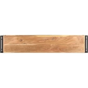 Meuble TV Meuble TV avec Rangement Meuble TV en Bois Meuble TV en Bois 59,1" x11,8 x15,7 Bois dacacia Massif pour Salon, Cou