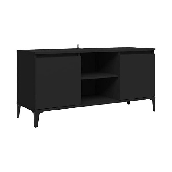 VEEKI Meuble TV, Meuble TV Suspendu, Meuble, Meuble TV avec Rangement,Meuble Industriel, Convient pour Salon ou Chambre, avec