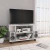 Dioche Meuble TV Rangement, Meuble TV 80 X 40 X 40 cm pour Salon pour TV