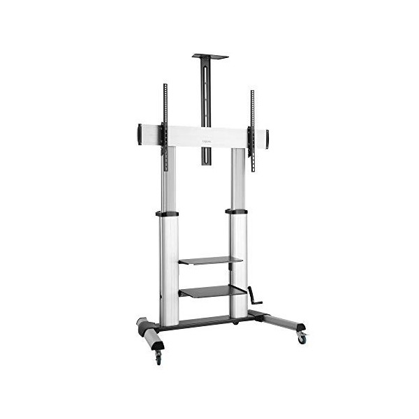 LogiLink ZUB Display cart, 60"-100" Silver
