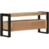 Meuble TV Meuble TV en Bois Meuble TV de Salon Console multimédia 39,4" x11,8 x17,7 Bois de Manguier Massif Convient pour App