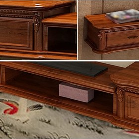 StrOux Meuble TV Flottant Étagère Murale pour TV, Bois De Pin Meuble TV Flottant avec Tiroir, pour Routeur Décodeur Télécomma