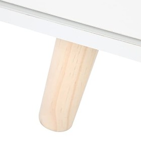 Cerlingwee Meubles de télévision de Rangement à tiroirs, Look Moderne et Contemporain avec 2 armoires Meuble de télévision po