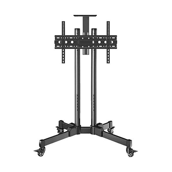 SEESEE.U Table pivotante Universelle Meuble TV en Acier Inoxydable pour Chambre à Coucher Support de Plancher pour téléviseur