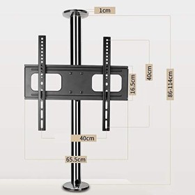 Support Mural pour téléviseur LCD TV Cadre Rotatif à 360 degrés Support au Sol Cloison de séparation Support Rotatif Meuble T