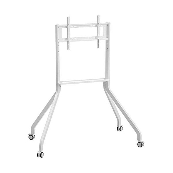 SEESEE.U Meuble TV Universel pivotant pour Table en Acier Inoxydable Support de Sol pour téléviseur 32 70 Pouces Boîtier de S