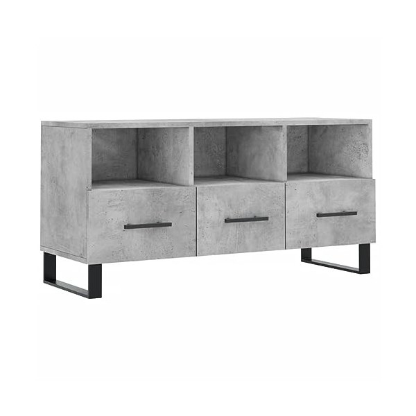 vidaXL Meuble TV chêne Sonoma 102x36x50 cm Bois dingénierie