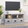 Générique Meuble TV Sonoma Gris 100x35x50 cm Bois dingénierie,25.58 KG,816294, Meubles, Meubles TV