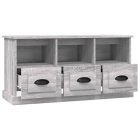Générique Meuble TV Sonoma Gris 100x35x50 cm Bois dingénierie,25.58 KG,816294, Meubles, Meubles TV