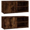 Générique Meubles TV 2 pcs Chêne fumé 80x31,5x36 cm Bois dingénierie,26.5 KG,819447, Meubles, Meubles TV
