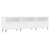 Générique Meuble TV Blanc 150x30x44,5 cm Bois dingénierie,25.6 KG,831260, Meubles, Meubles TV