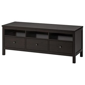 Ikea HEMNES Banc TV Noir/marron 148 x 47 x 57 cm