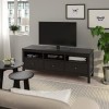 Ikea HEMNES Banc TV Noir/marron 148 x 47 x 57 cm