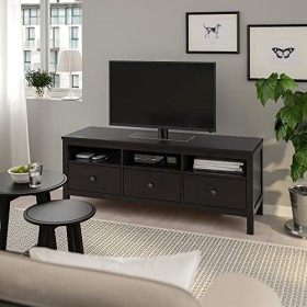 Ikea HEMNES Banc TV Noir/marron 148 x 47 x 57 cm