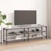 FAMIROSA Meuble TV Sonoma Gris 160x30x50 cm Bois dingénierie 19.6KG 