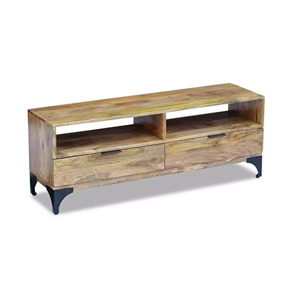 xingshuoonline Meuble pour TV Bois de Manche 120&nbsp;x 35&nbsp;x 45&nbsp;cm Meuble TV Fait complètement à la Main