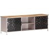 Meuble TV Meuble TV en Bois Meuble TV avec Console multimédia de Rangement Meuble TV 47,2" x11,8 x15,7 Bois de Manguier Brut 