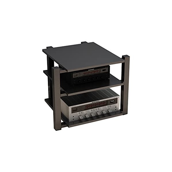 Étagère Supports denceintes Support Audio Support Audio au Sol Support darmoire de Salon Moderne Support multimédia vidéo S