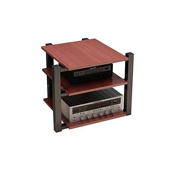 Étagère Supports denceintes Support Audio Support Audio au Sol Support darmoire de Salon Moderne Support multimédia vidéo S