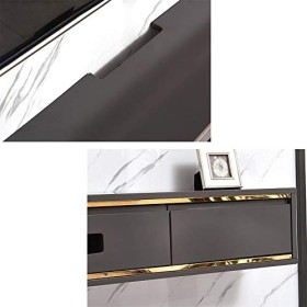 Meuble TV Meuble TV Flottant Meuble TV Mural Étagère Flottante Étagère Murale avec Tiroir Décodeur Routeur Meubles TV Chambre