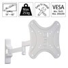 Hama Support mural TV Ultraslim Orientable pour diagonale décran de 48 à 122 cm 19" et 48" , pour un maximum de 25 kg, VES