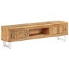 Xingshuoonline Porte TV en bois massif de récupération 140 x 30 x 40 cm Table dappoint pour TV