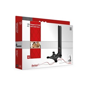 Barkan Série standard Etagère murale pour système audio/vidéo Charge maxi 25 Kg