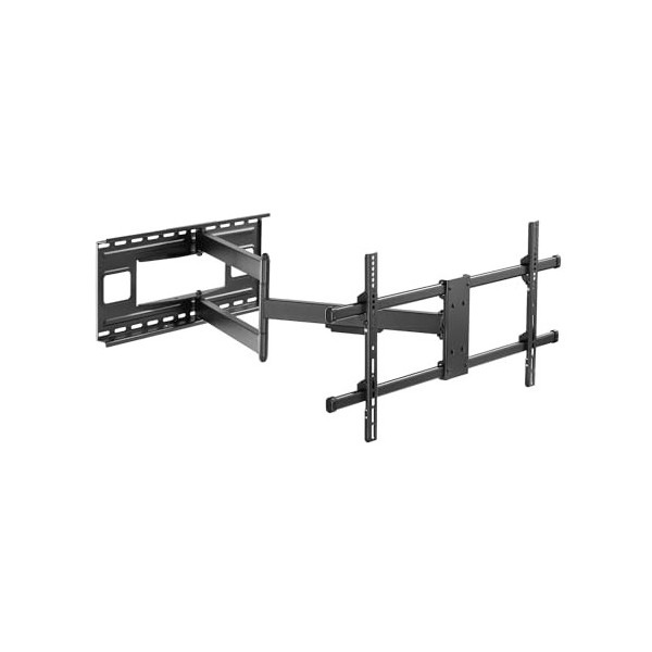 AISENS - WT80TSLE-161 - Support Rotatif Professionnel, inclinable et réglable pour Moniteur/TV 50 kg de 43 à 80, Noir