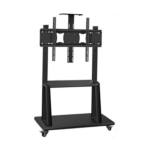 SEESEE.U Table pivotante Universelle Meuble TV Meuble TV en Acier Inoxydable avec Rangement pour téléviseurs 50 80 Pouces Meu