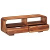 Meuble TV en bois massif dacacia 110 x 30 x 40 cm