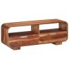 AUUIJKJF Armoires & Rangement Meuble TV 110x30x40 cm Bois Massif Acacia Meuble