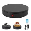 30cm Table Tournante Rotative Électrique Professionnel Support daffichage Rotatif à 360 °, Plate-Forme Rotative Automatique 