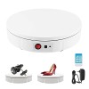 30cm Table Tournante Rotative Électrique Professionnel Support daffichage Rotatif à 360 °, Plate-Forme Rotative Automatique 