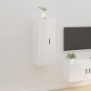 VEEKI Meuble TV, Meuble TV Suspendu, Meuble, Meuble TV avec Rangement，Meuble Industriel, Convient pour Salon ou Chambre, Mura