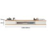 Étagère murale flottante Meuble TV Meuble TV Étagère décodeur Meuble de rangement pour console TV Support de rangement pour b