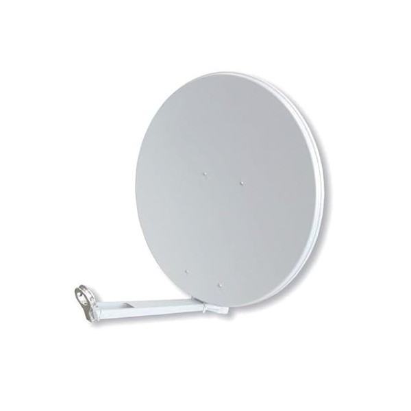 LUTH Premium Profi Parts Antenne satellite 85 cm Blanc