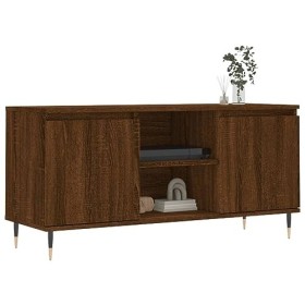 Générique Meuble TV chêne Marron 104x35x50 cm Bois dingénierie,20.7 KG,827011, Meubles, Meubles TV