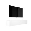 3E 3xE living.com Meuble TV Suspendu, D: L: 170 cm, H : 34 cm, P : 32 cm. Rangement TV, Meuble TV Mural, Table TV, Meuble Tel