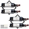 Supports Muraux pour Bouteilles de Vin en Métal, Rganisateur de Casier à Vin Suspendu Pliable pour 2 Bouteilles dalcool, Éta