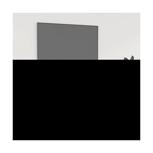 Higsose Meuble TV Salon Sonoma Gris 80x35x45 cm Bois dingénierie Design Tendance Armoire Multimédia Grand Espace de Rangemen