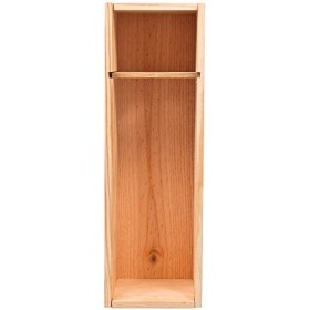 Mabouteille - Caisse en Bois à Glissière capacité 1 Magnum de Bodeaux, Bourgogne ou Champagne 1,5L - A lunité
