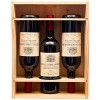 Mabouteille - Caisse en Bois à Glissière capacité 3 Bouteilles de Bordeaux, Bourgogne ou Champagne 75cl - A lunité