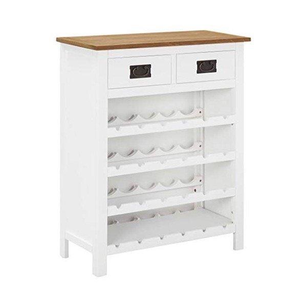 vidaXL Casier à Bouteilles Armoire à Vin Range Bouteille Cave à Vin Porte-Bouteille Casier à Vin Armoire de Bar 72x32x90 cm B