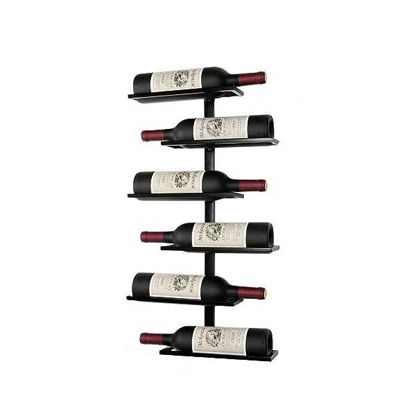 Casiers à vin industriels for 4/6/8/10/12 Bouteilles de vin, Porte-Organisateur daffichage de Bouteilles de vin Suspendus à 