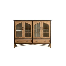 GUERNSEY Armoire à Vin Armoire à vin rétro, Armoire dentrée, Salle détude arquée, hôtel, Armoire de Rangement Multicouche C