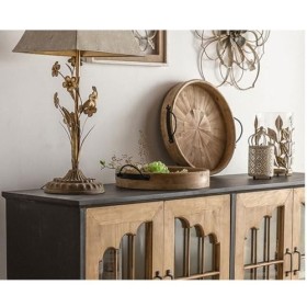 GUERNSEY Armoire à Vin Armoire à vin rétro, Armoire dentrée, Salle détude arquée, hôtel, Armoire de Rangement Multicouche C