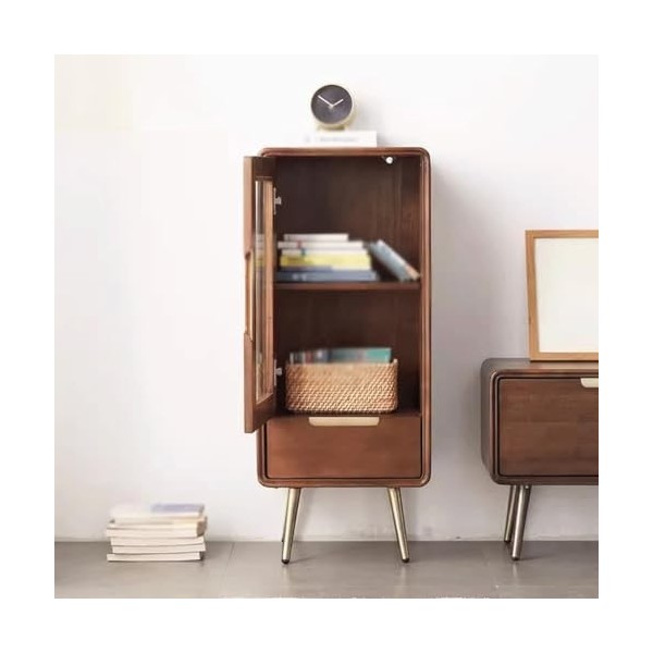 GUERNSEY Armoire à Vin Meuble TV en Bois Massif, Meuble dappoint for Salon, Meuble de Rangement, Meuble dentrée, Meuble à v