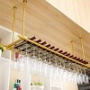 PJQUEKAIPJ Casier À Vin Accueil Support Rouge Support De Verre À Vin Restaurant Bar S, Suspendu Au Plafond, Porte-Bouteille D