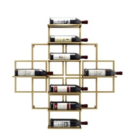 PJQUEKAIPJ Casier À Vin Accueil Support Rouge Support De Verre À Vin S, Bar De Décoration Suspendu en Fer, Restaurant, Cuisin